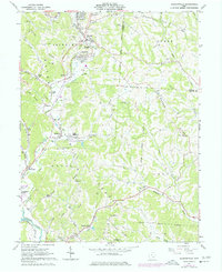 Download a high-resolution, GPS-compatible USGS topo map for Jacksonville, OH (1977 edition)