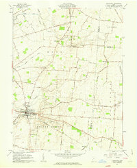 Download a high-resolution, GPS-compatible USGS topo map for Jamestown, OH (1963 edition)