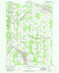 1960 Map of Jefferson, 1970 Print