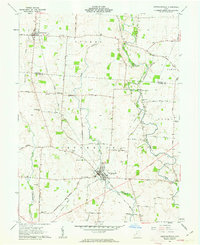Download a high-resolution, GPS-compatible USGS topo map for Jeffersonville, OH (1963 edition)