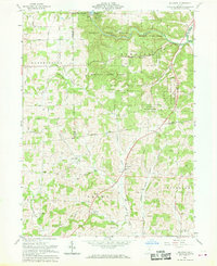 Download a high-resolution, GPS-compatible USGS topo map for Jelloway, OH (1969 edition)