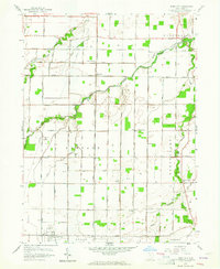 Download a high-resolution, GPS-compatible USGS topo map for Jerry City, OH (1964 edition)