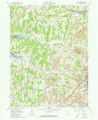 Download a high-resolution, GPS-compatible USGS topo map for Jewett, OH (1973 edition)