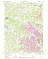 Download a high-resolution, GPS-compatible USGS topo map for Jewett, OH (1984 edition)