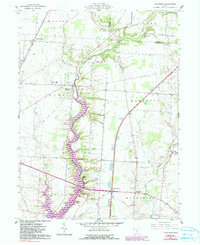 Download a high-resolution, GPS-compatible USGS topo map for Kilbourne, OH (1990 edition)