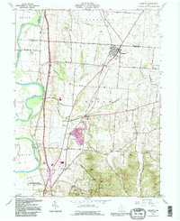 Download a high-resolution, GPS-compatible USGS topo map for Kingston, OH (1995 edition)