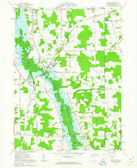 preview thumbnail of historical topo map of Trumbull County, OH in 1961