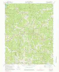 Download a high-resolution, GPS-compatible USGS topo map for Kitts Hill, OH (1984 edition)