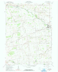 1961 Map of La Rue, OH, 1990 Print