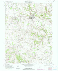 Download a high-resolution, GPS-compatible USGS topo map for Leesburg, OH (1990 edition)