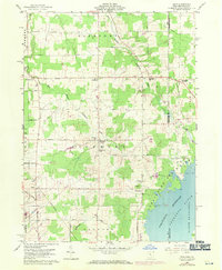 Download a high-resolution, GPS-compatible USGS topo map for Leon, OH (1971 edition)