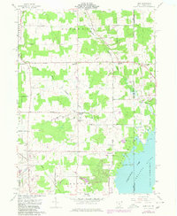 Download a high-resolution, GPS-compatible USGS topo map for Leon, OH (1980 edition)