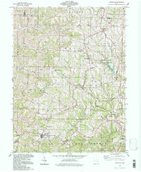 Download a high-resolution, GPS-compatible USGS topo map for Lewisville, OH (1998 edition)