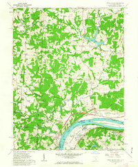 Download a high-resolution, GPS-compatible USGS topo map for Little Hocking, OH (1963 edition)