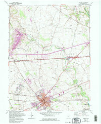 Download a high-resolution, GPS-compatible USGS topo map for London, OH (1995 edition)