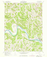 Download a high-resolution, GPS-compatible USGS topo map for Lowell, OH (1976 edition)