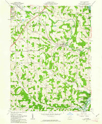 Download a high-resolution, GPS-compatible USGS topo map for Lucas, OH (1963 edition)