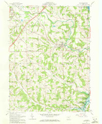 Download a high-resolution, GPS-compatible USGS topo map for Lucas, OH (1972 edition)