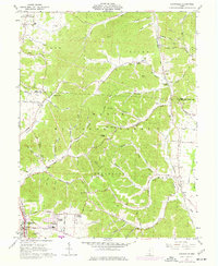 Download a high-resolution, GPS-compatible USGS topo map for Lucasville, OH (1977 edition)