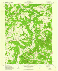 Download a high-resolution, GPS-compatible USGS topo map for Lynx, OH (1962 edition)