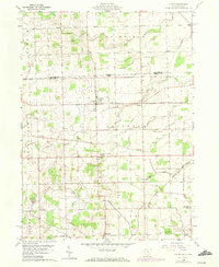 Download a high-resolution, GPS-compatible USGS topo map for Lyons, OH (1972 edition)