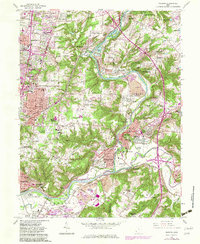 Download a high-resolution, GPS-compatible USGS topo map for Madeira, OH (1983 edition)