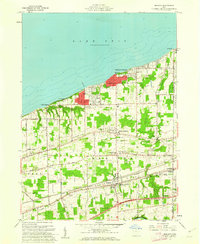 1960 Map of Madison, 1962 Print