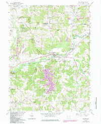 Download a high-resolution, GPS-compatible USGS topo map for Malvern, OH (1985 edition)