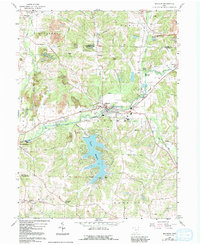 Download a high-resolution, GPS-compatible USGS topo map for Malvern, OH (1992 edition)
