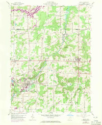 Download a high-resolution, GPS-compatible USGS topo map for Mantua, OH (1971 edition)