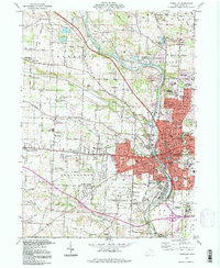 Download a high-resolution, GPS-compatible USGS topo map for Massillon, OH (1998 edition)
