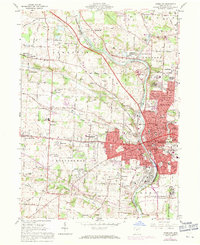 Download a high-resolution, GPS-compatible USGS topo map for Massillon, OH (1971 edition)