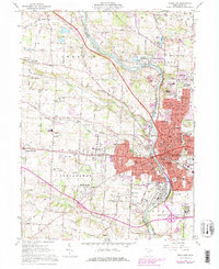 Download a high-resolution, GPS-compatible USGS topo map for Massillon, OH (1978 edition)
