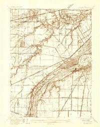 Download a high-resolution, GPS-compatible USGS topo map for Maumee, OH (1935 edition)