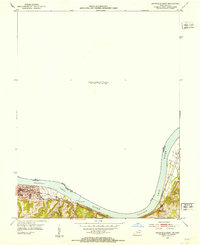 Download a high-resolution, GPS-compatible USGS topo map for Maysville East, OH (1953 edition)