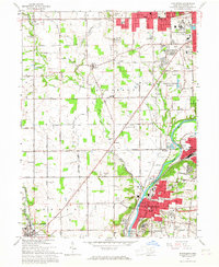Download a high-resolution, GPS-compatible USGS topo map for Miamisburg, OH (1967 edition)