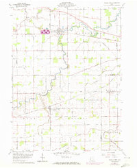 Download a high-resolution, GPS-compatible USGS topo map for Middle Point, OH (1972 edition)