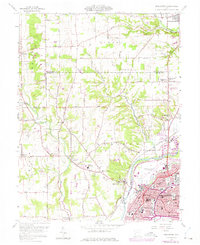Download a high-resolution, GPS-compatible USGS topo map for Middletown, OH (1975 edition)