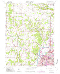 Download a high-resolution, GPS-compatible USGS topo map for Middletown, OH (1982 edition)