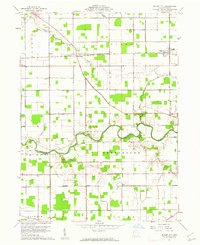 Download a high-resolution, GPS-compatible USGS topo map for Miller City, OH (1961 edition)
