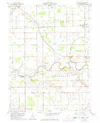 Download a high-resolution, GPS-compatible USGS topo map for Miller City, OH (1974 edition)