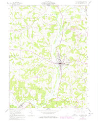 Download a high-resolution, GPS-compatible USGS topo map for Millersburg, OH (1978 edition)