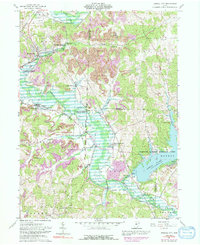 Download a high-resolution, GPS-compatible USGS topo map for Mineral City, OH (1991 edition)