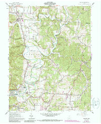 Download a high-resolution, GPS-compatible USGS topo map for Minford, OH (1990 edition)