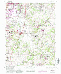 Download a high-resolution, GPS-compatible USGS topo map for Monroe, OH (1988 edition)