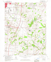 Download a high-resolution, GPS-compatible USGS topo map for Monroe, OH (1967 edition)