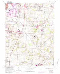 Download a high-resolution, GPS-compatible USGS topo map for Monroe, OH (1984 edition)