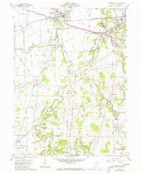 Download a high-resolution, GPS-compatible USGS topo map for Monroeville, OH (1973 edition)