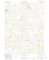 Download a high-resolution, GPS-compatible USGS topo map for Montezuma, OH (1975 edition)