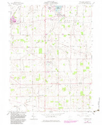 Download a high-resolution, GPS-compatible USGS topo map for Montezuma, OH (1983 edition)